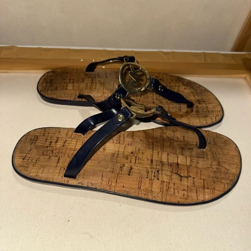 Michael Kors Blue Sandals
